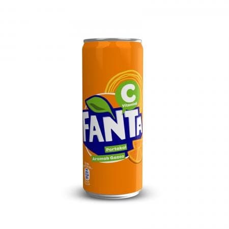 Fanta Portakal 330 ml Kutu