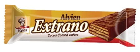 Alvien Extrano Sütlü Çikolata Kaplı Fındık Kremalı Gofret 35 Gr