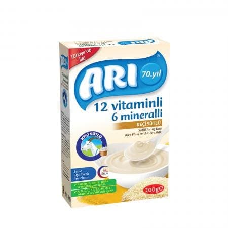 Arı Bebek Maması Sütlü Pirinç Unu 200 gr