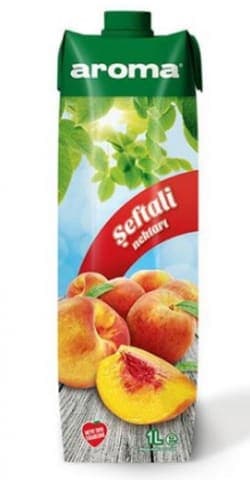 Aroma Tropıcal Şeftalili Meyve Suyu 1 Lt