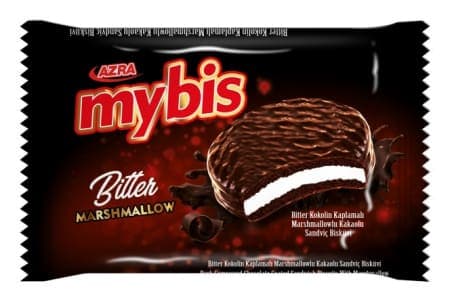 Azra Mybis Marshmellow Sandviç Bitter Bisküvi 18