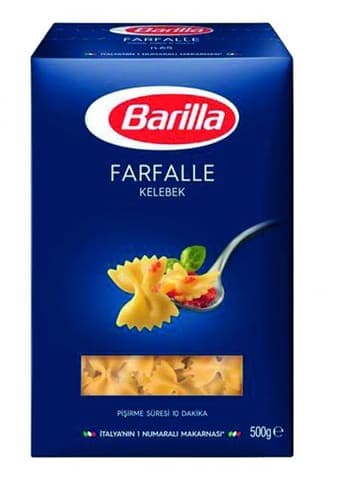 Barilla Makarna Fiyonk Kutusu 500 gr
