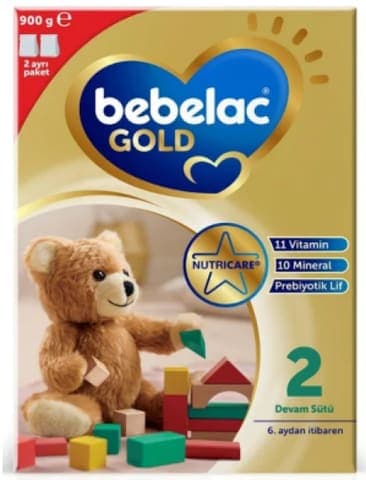 Bebelac Gold Bebek Maması No 2 900 gr