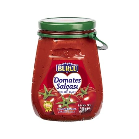 Burcu Domates Salçası Cam Kavanoz 1500 gr