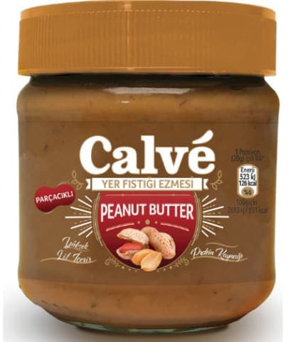 Calve Parçacıklı Yer Fıstığı Ezmesi 350 gr