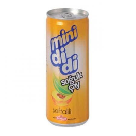 Çaykur Didi Ice Tea Şeftali Aromalı (Teneke Kutu) 250 ml