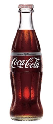 Coca Cola Şekersiz Cam Şişe 200 ml