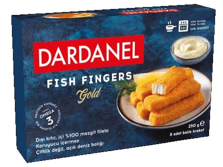 Dardanel Fish Finger Gold (Mezgit Fileto) 250 gr