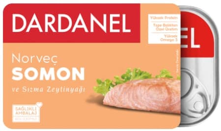 Dardanel Norveç Somonu 100 gr
