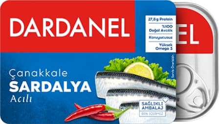 Dardanel Sardalya Acılı 105 gr