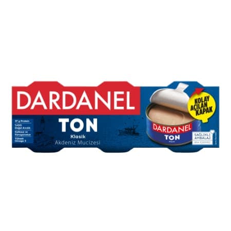 Dardanel Ton Balığı Ayçiçek Yağı 75 grX3