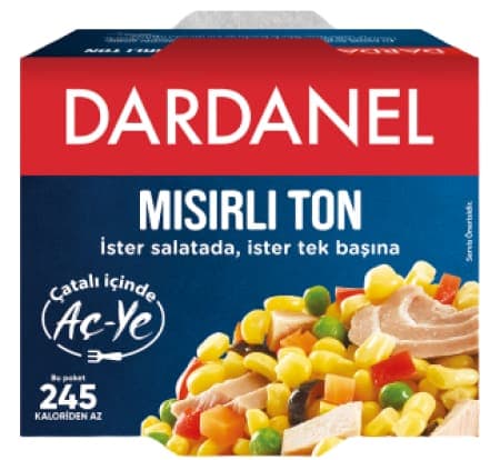 Dardanel Mısırlı Ton Balığı 185 gr