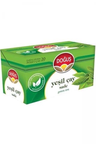 Doğuş Yeşil Çay Bergamot Aromalı 20X1.75 gr