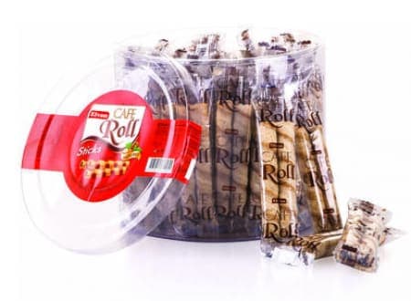 Elvan Cafe Roll Sticks Fındıklı Rulo Gofret 12 Gr