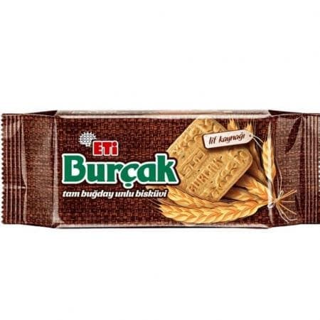 ETİ Burçak Tam Buğday Unlu Bisküvi 131 gr