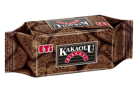 ETİ Kakaolu Bisküvi 125 gr