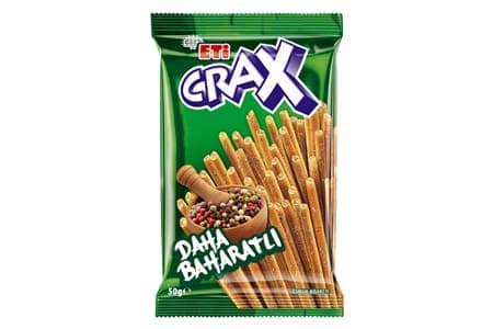 ETİ Crax Baharatlı Çubuk Kraker 50 gr