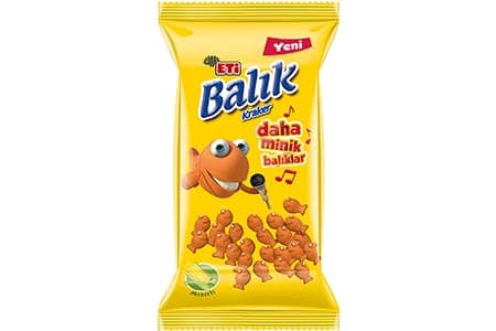 ETİ Balık Mısırlı Kraker 70 gr