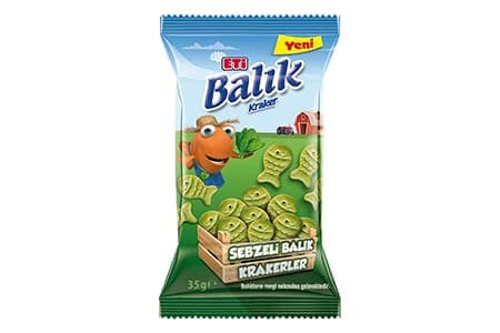 ETİ Balık Sebzeli Kraker 35 gr