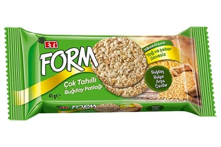 ETİ Form Çok Tahıllı Buğday Patlağı 41 gr