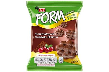 ETİ Form Kakao ve Yaban Mersini 30 gr