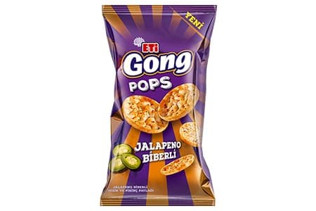 ETİ Gong Pops Jalapenolu 50 gr
