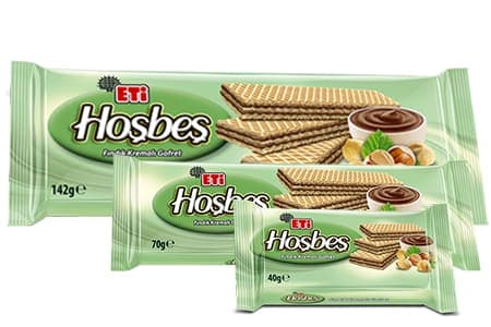 ETİ Hoşbeş Gofret (versiyonları) 40 gr