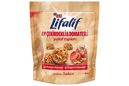 ETİ Lifalif Ayçiçeği Çekirdeği & Domates Yulaf Topları 38 gr