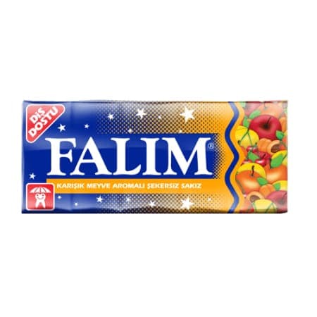 Falım Işıl Şekersiz Sakız Karışık Meyve 5 Adet