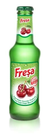 Freşa Vişne Aromalı Doğal Zengin Mineralli Gazlı İçecek 200 ml
