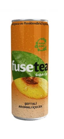 Fuse Tea Aromalı İçecek Şeftali (Teneke Kutu) 330 ml