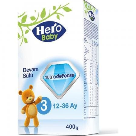 Hero Baby Devam Sütü Nutradefense 3 400 gr