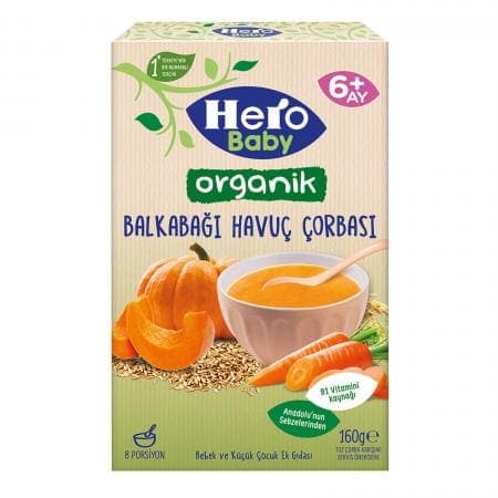 Hero Baby Balkabağı Havuç Çorbası 160 gr