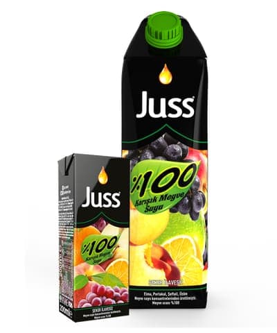 Juss %100 Karışık Meyve Suyu 200 ml