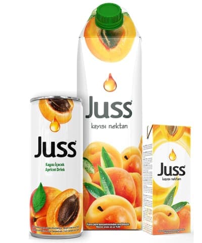 Juss Meyve Nektarı Kayısı 200 ml