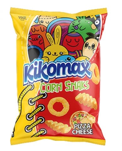 Kikomax Corn Snaks Pizza 30 Gr