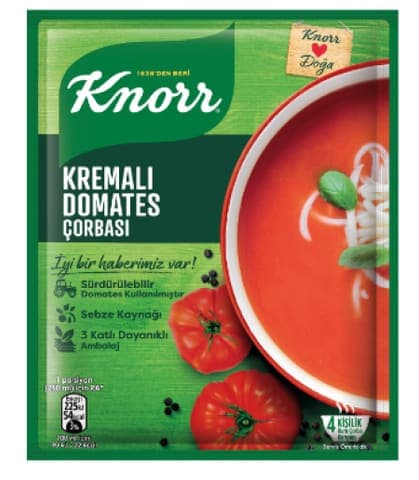 Knorr Kremalı Domates Çorbası 69 gr