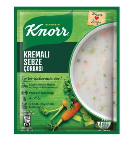Knorr Kremalı Sebze Çorbası 65 gr