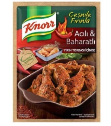 Knorr Acılı&Baharatlı Çeşni 34 gr