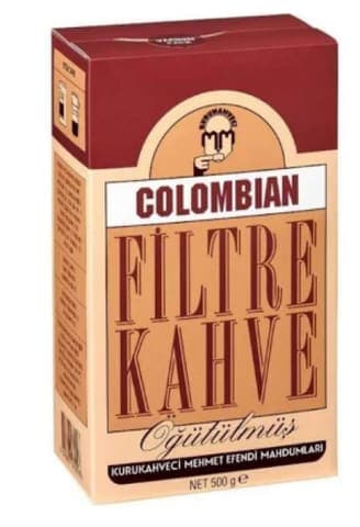 Kuru Kahveci Mehmet Efendi Colombian Filtre Kahve 500 gr