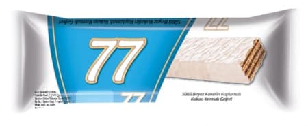 Lark 77 Crispy Rucko Beyaz Kokolin Kaplı Gofret 30 Gr