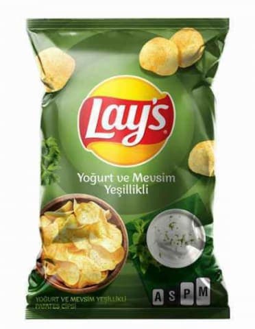 Lays Yoğurt & Mevsim Yeşillikleri Aile 65 Gr