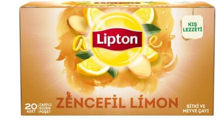 Lipton Bitki Çayı Zencefil&Limon 20 adet