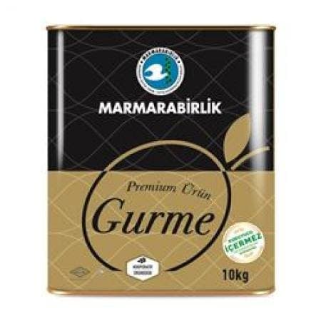 Marmarabirlik Siyah Zeytin Gurme Salamura Yağ Boyutu : M 10 kg