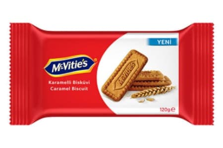 Mc Vitie's Karamelli Bisküvi 120 gr
