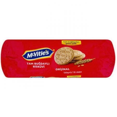Mc Vitie's Tam Buğday Bisküvi 120 gr