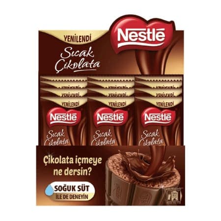 Nestle Sıcak Çikolata 18(24x18.5g)