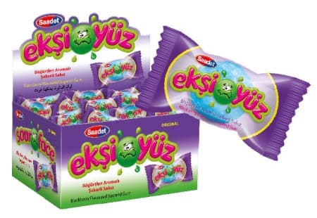 Saadet Ekşiyüz Böğürtlen Aromalı Sakız 4.2 gr