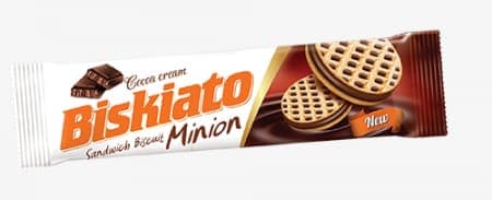 Şimşek Biskiato Minion Kakao Kremalı Bisküvi 45 Gr
