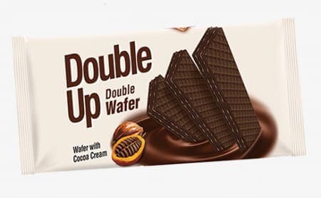 Şimşek Doubleup Kakao Krema Kaplı Yer Fıstıklı Bisküvi 27 Gr